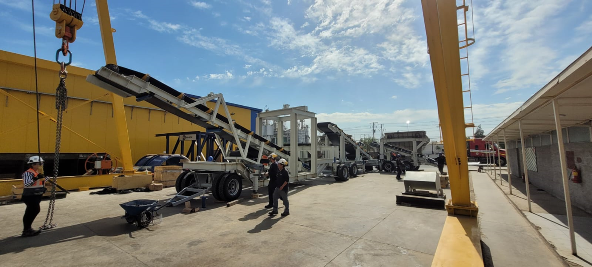 Sistema industrial InterMining Process en fabricación